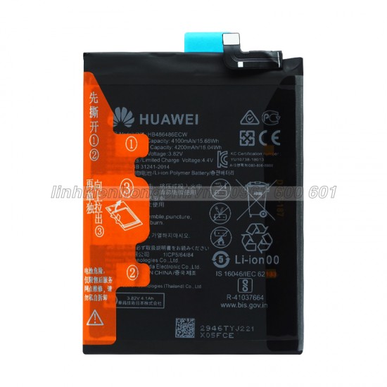 Pin Huawei HB486486ECW / P30 Pro / Mate 20 Pro / VOG-L29 Zin