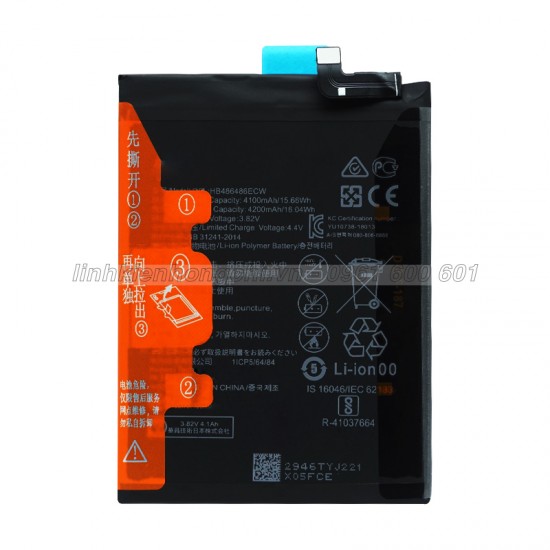 Pin Huawei HB486486ECW / P30 Pro / Mate 20 Pro / VOG-L29 Zin