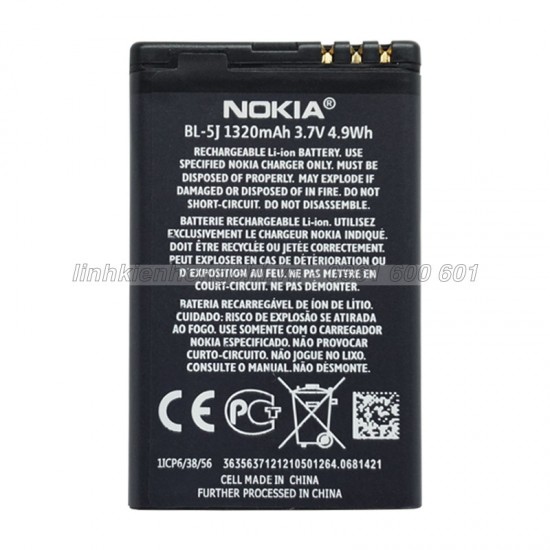 Pin Nokia 5230 RM-588 Zin
