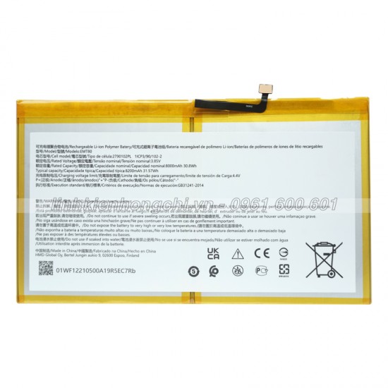 Pin Nokia T20 TA-1397 Zin