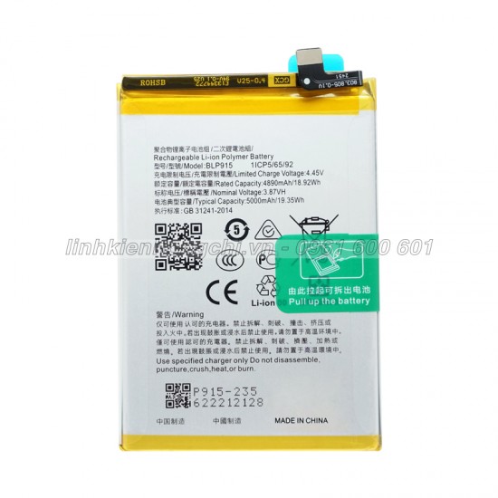 Pin Oppo A17 CPH2477 Zin