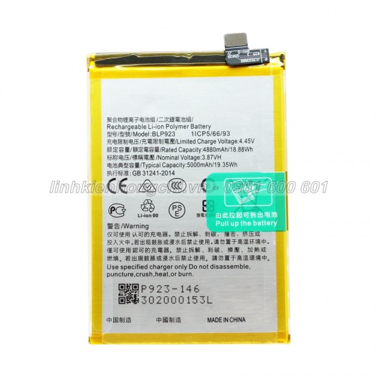 Pin Oppo A57 2022 CPH2387 Original Battery