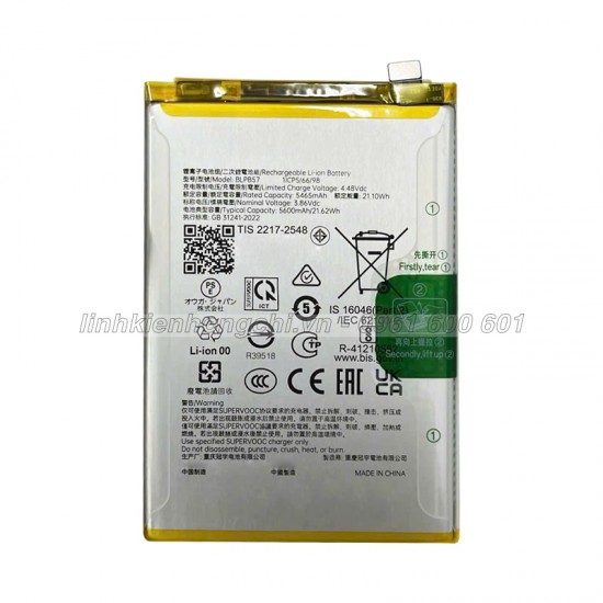 Pin Realme BLPB57 / Realme C75x / Realme C75 X / RMX5020 Zin