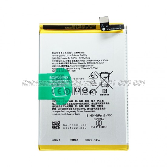 Pin Realme 7i RMX2103 Zin