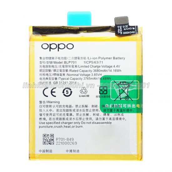Pin Oppo Reno CPH1917 (6.4" inch) Zin