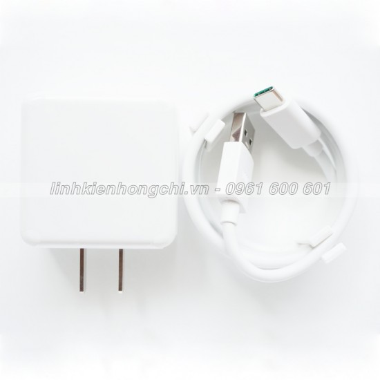 Bộ Sạc Nhanh Oppo A91 CPH2001 VOOC 3.0 20W Type-C Zin
