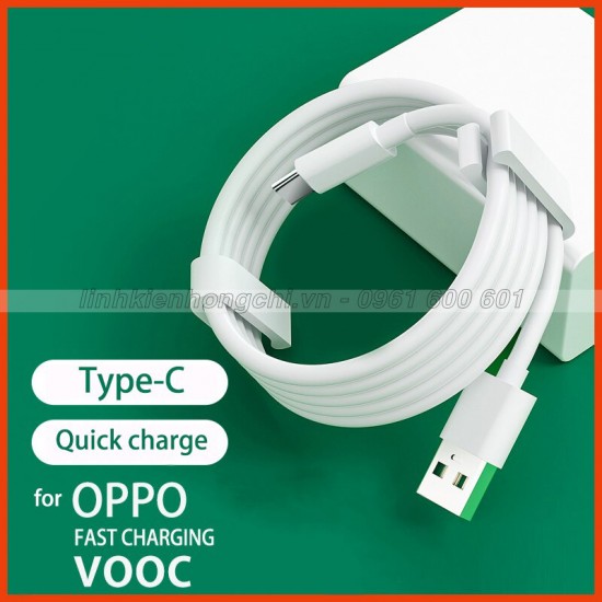 Bộ Sạc Nhanh Oppo A91 CPH2001 VOOC 3.0 20W Type-C Zin