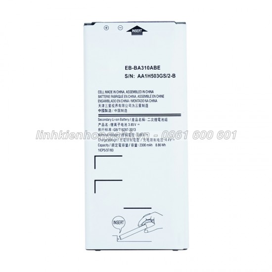 Pin Samsung Galaxy A3 2016 A310 Original Battery