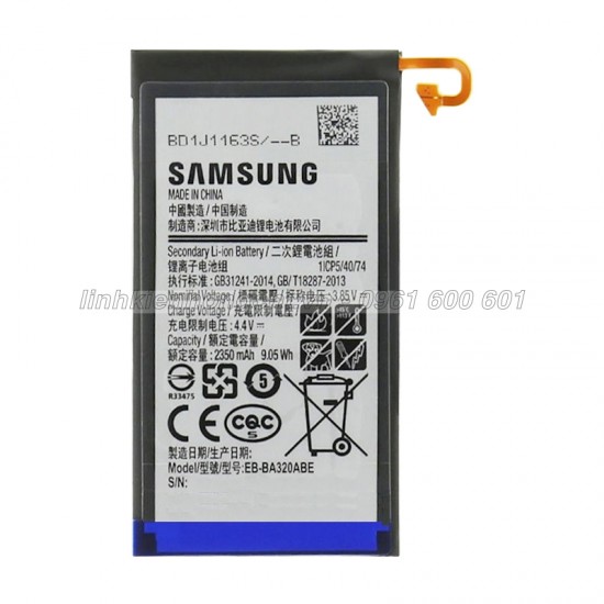 Pin Samsung EB-BA320ABE / Galaxy A3 2017 / A320 / SM-A320Y Zin