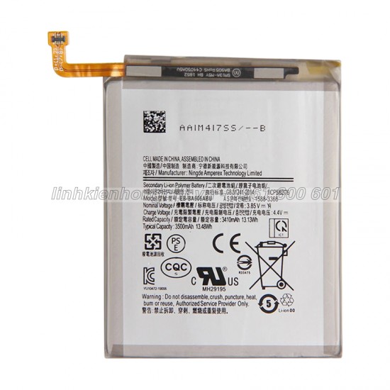 Pin Samsung EB-BA606ABU / Galaxy A60 / A6060 / SM-A6060 Zin