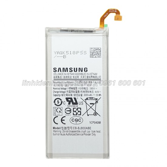Pin Samsung Galaxy A6 2018 A600 SM-A600G 3000mAh Zin Máy
