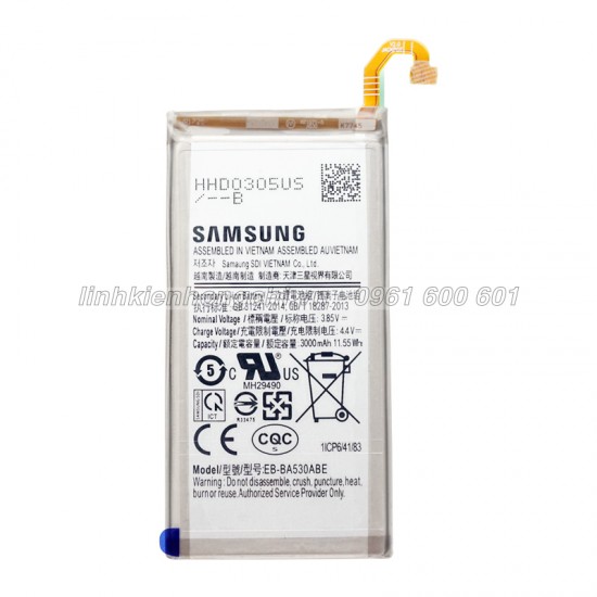 Pin Samsung EB-BA530ABE / Galaxy A8 2018 / A530 / A530F Zin