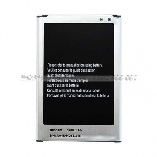Pin Samsung B800BE / Galaxy Note 3 / N9000 / N9005 / N900 / SC-01F Zin