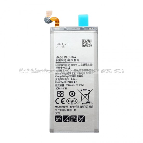 Pin Samsung EB-BN950ABE / Galaxy Note 8 / N950 / N950F / N950N / N950U / N950U1 Zin