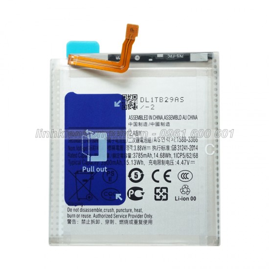 Pin Samsung EB-BS912ABY / Galaxy S23 5G / S911 / SS S23 / S911B / S911N / S911U Zin