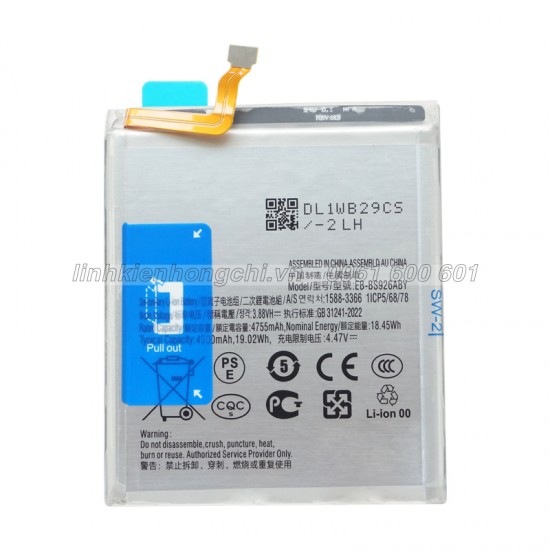 Pin Samsung Galaxy S24 Plus S24+ 5G Mỹ SM-S926U SM-S926U1 Zin