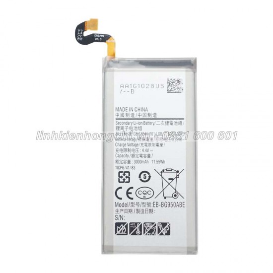 Pin Samsung EB-BG892ABA / Galaxy S8 Active / G892 / SM-G892A / SM-G892U Zin