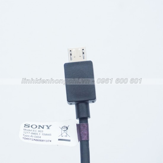 Bộ Sạc Cáp Sony Xperia X Performance F8132 F8131 UCH12 MicroUSB Zin Chính Hãng