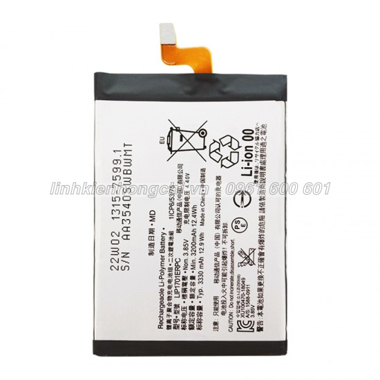 Pin Sony LIP1701ERPC / Xperia 1 / XZ4 / J8110 / J9110 / SO-03L / SOV40 / J8170 / J9150 Zin