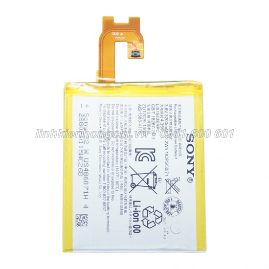 Pin Sony Xperia Z2 D6502 D6503 (LIS1543ERPC) 3200mAh Zin chính hãng