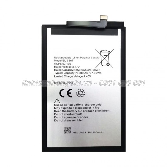 Pin Tecno POVA 3 LF7 Zin