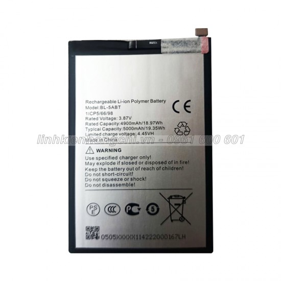 Pin Tecno BL-5ABT / Spark 30C / Spark30 C / KL5n Zin