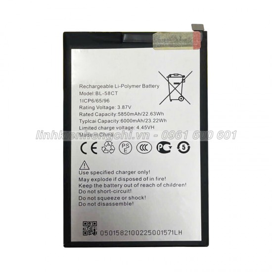 Pin Tecno Spark 7T KF6p Zin