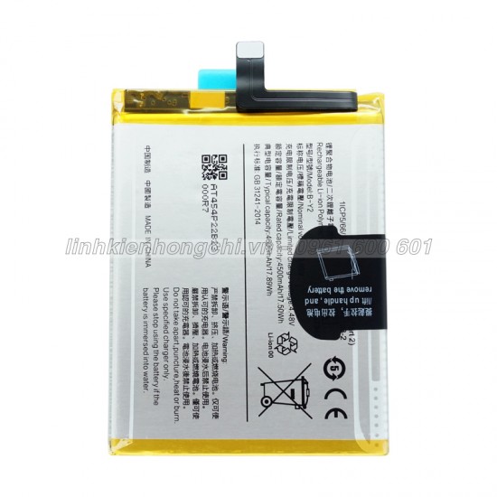 Pin Vivo B-Y2 / V27e / V27 E / V2237 / S16e / V2239A Zin