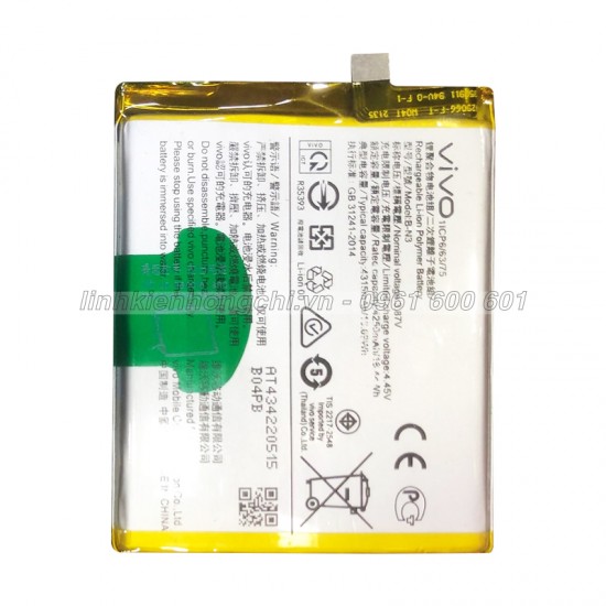 Pin Vivo B-N3 / X50 Pro / X50Pro / Vivo 2006 Zin