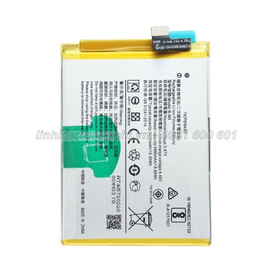 Pin Vivo B-M3 / Y50 / Vivo 1935 / Y30 / Vivo 1938 Zin