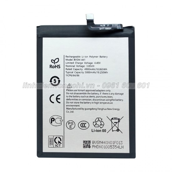 Pin Vsmart BVSM-441 / Joy 4 V441 Zin