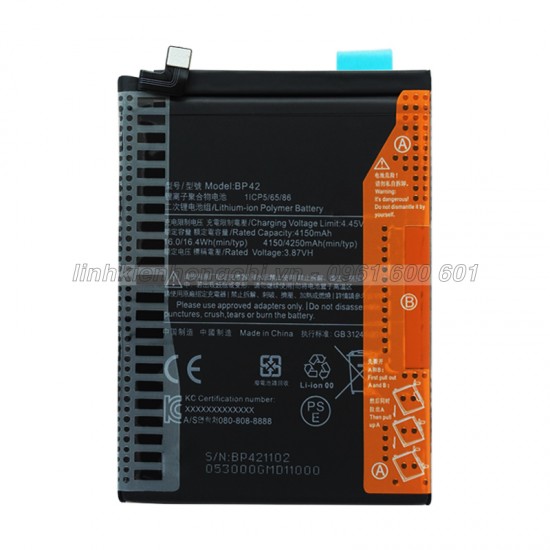 Pin Xiaomi Mi 11 Lite NE 5G 2109119DG (BP42) 4250mAh Zin Máy