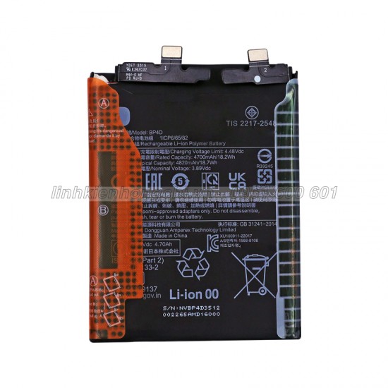 Pin Xiaomi 13 Pro 5G 2210132G Zin