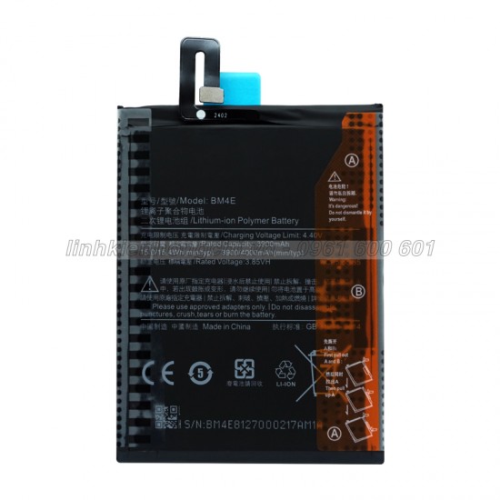 Pin Xiaomi BM4E / Pocophone F1 / M1805E10A Zin