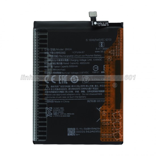 Pin Xiaomi Redmi Note 10 5G M2103K19G M2103K19C Zin