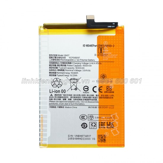 Pin Xiaomi BN5T / Redmi 13 / POCO M6 / Redmi 13 5G Zin