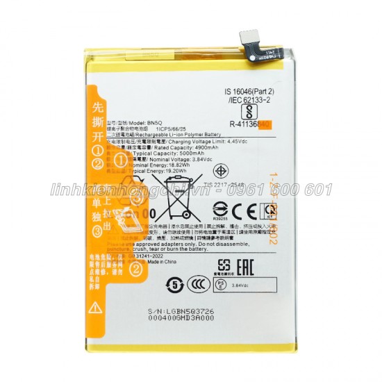 Pin Poco C65 2310FPCA4G Zin