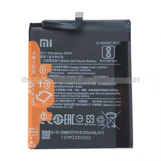 Pin Xiaomi BN37 / Redmi 6 M1804C3DG / Redmi 6A