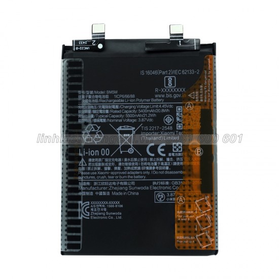 Pin Xiaomi Redmi K60 23013RK75C Zin