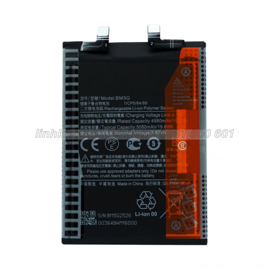 Pin Xiaomi BM5G / POCO X4 GT / Redmi Note 11T Pro / Redmi Note 12T Pro Zin